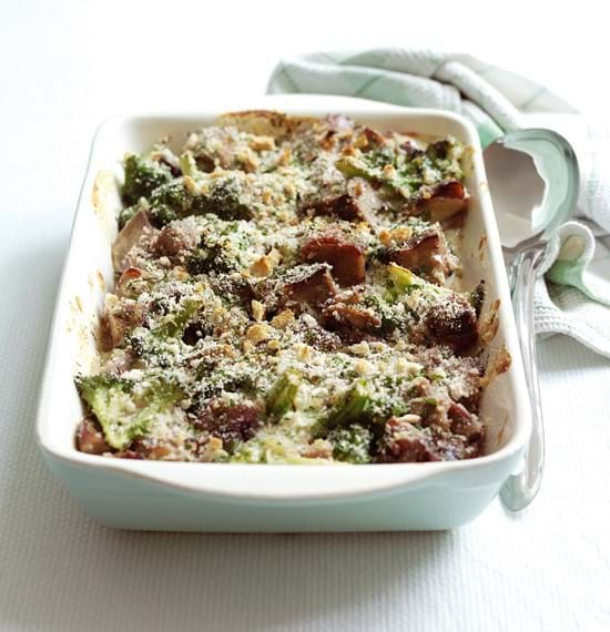 Lamb and Broccoli Bake