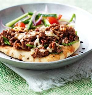 Speedy Lamb Naans